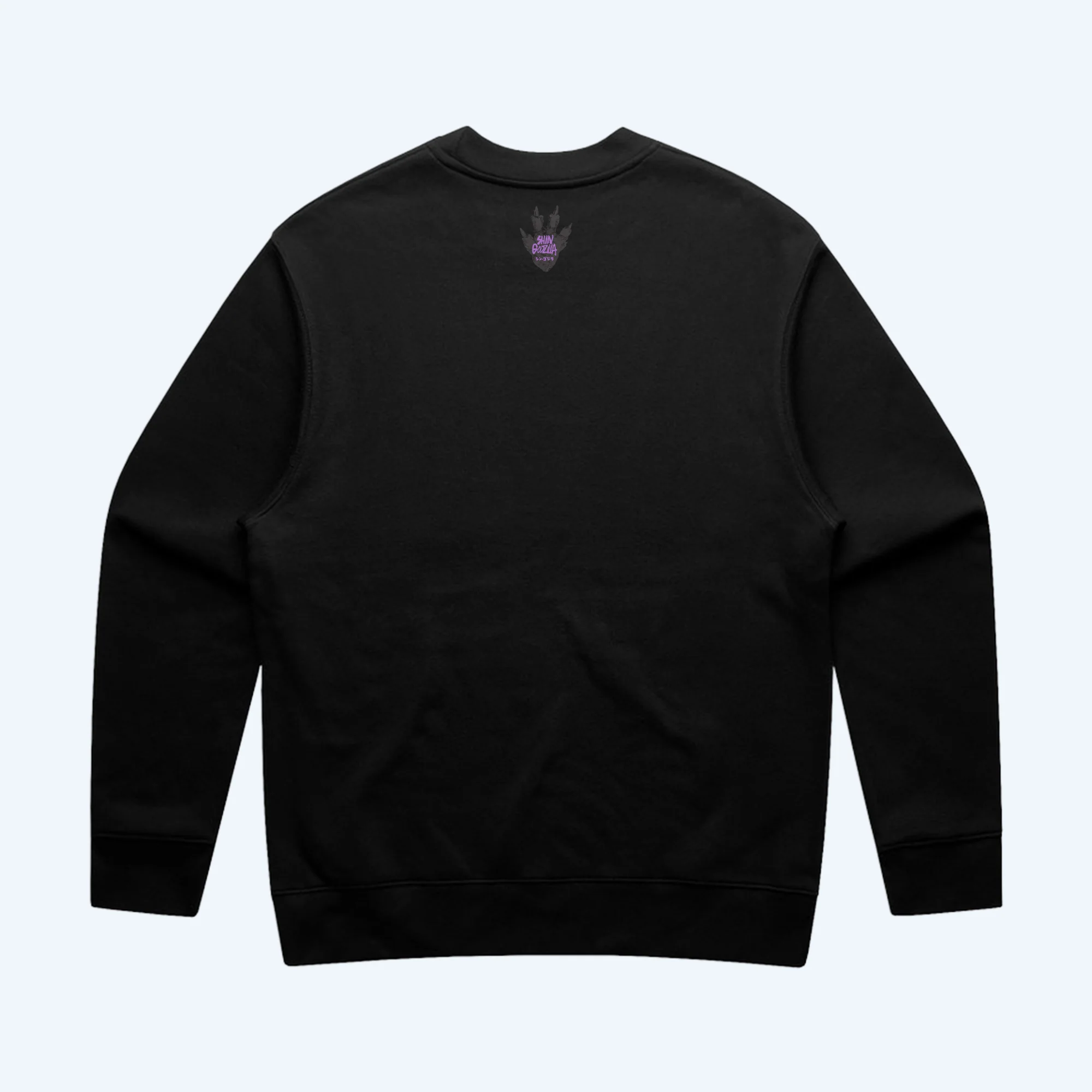 Shin Godzilla Black Crewneck Sweatshirt - Image 2