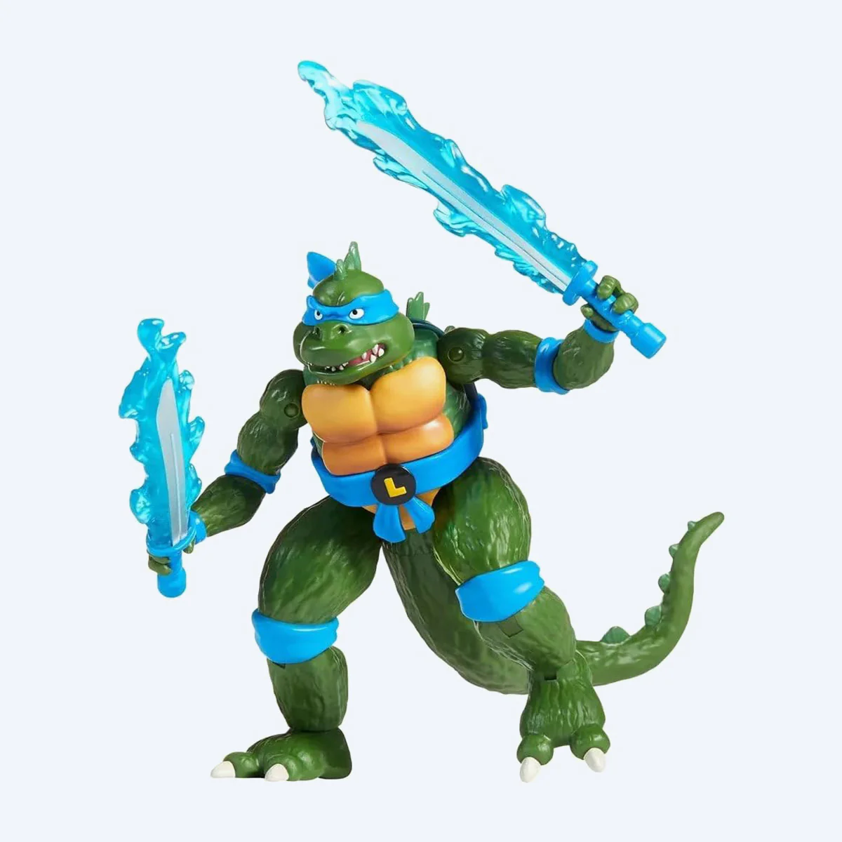 Teenage Mutant Ninja Turtles & Godzilla Cross-over:  Leonardo x Godzilla Figure - Image 2