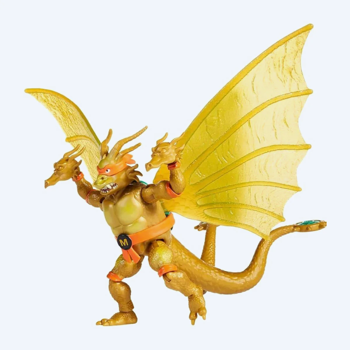 Teenage Mutant Ninja Turtles & Godzilla Cross-over: Michelangelo x King Ghidorah Figure - Image 2