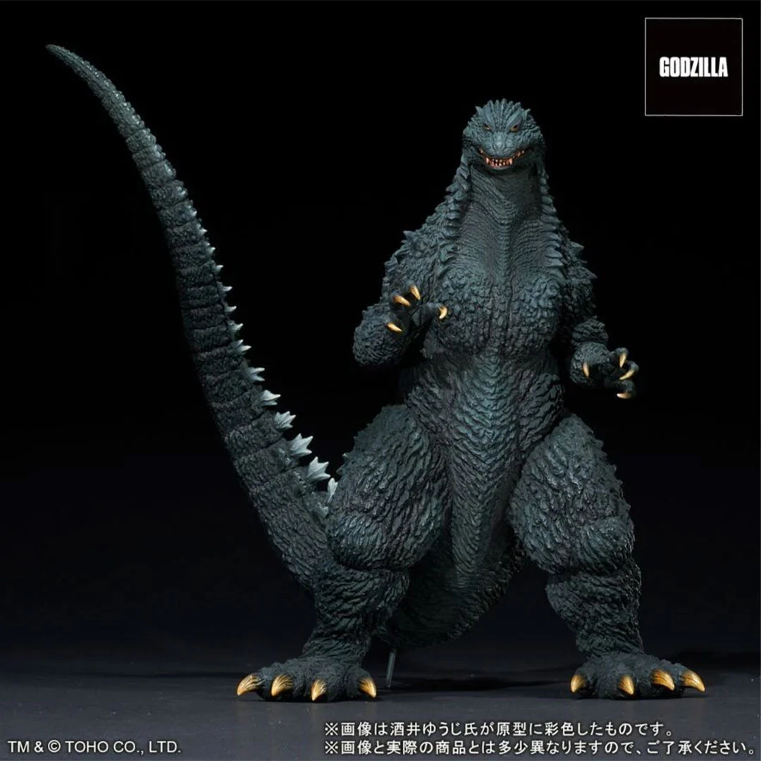 Toho 30cm Series Yuji Sakai Sculpt Collection Godzilla (2002) Sofubi Assembly Kit Godzilla Store āBattle in the Stormā - Image 2