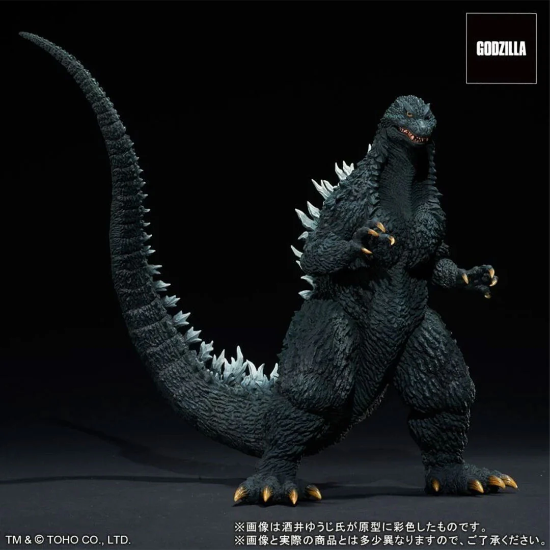 Toho 30cm Series Yuji Sakai Sculpt Collection Godzilla (2002) Sofubi Assembly Kit Godzilla Store āBattle in the Stormā - Image 3