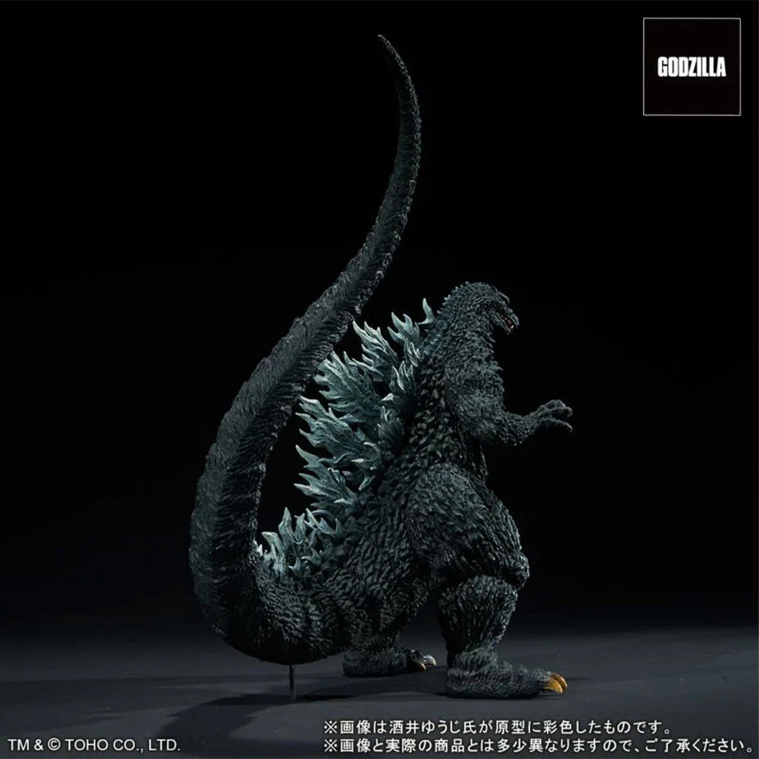 Toho 30cm Series Yuji Sakai Sculpt Collection Godzilla (2002) Sofubi Assembly Kit Godzilla Store āBattle in the Stormā - Image 4