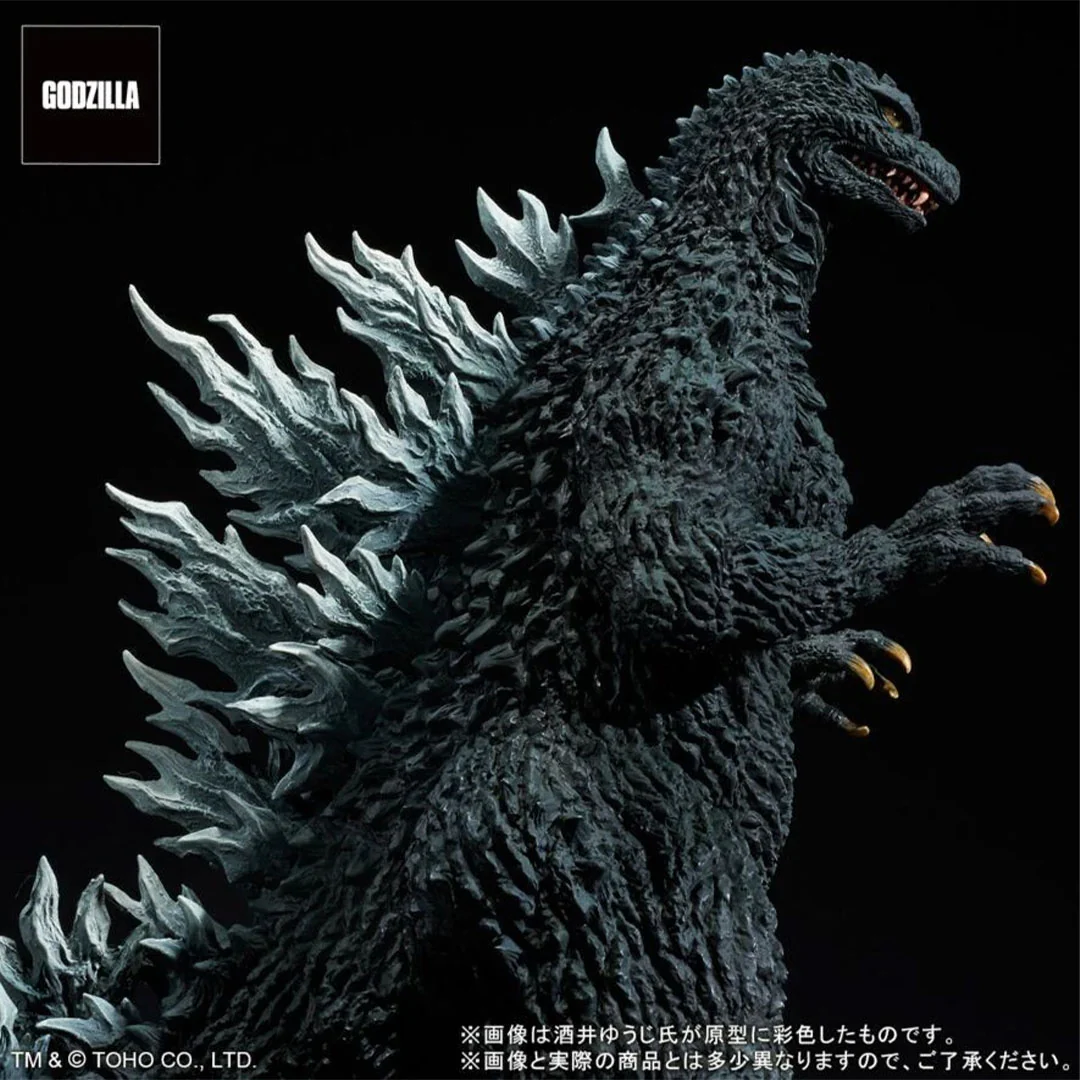 Toho 30cm Series Yuji Sakai Sculpt Collection Godzilla (2002) Sofubi Assembly Kit Godzilla Store āBattle in the Stormā - Image 5