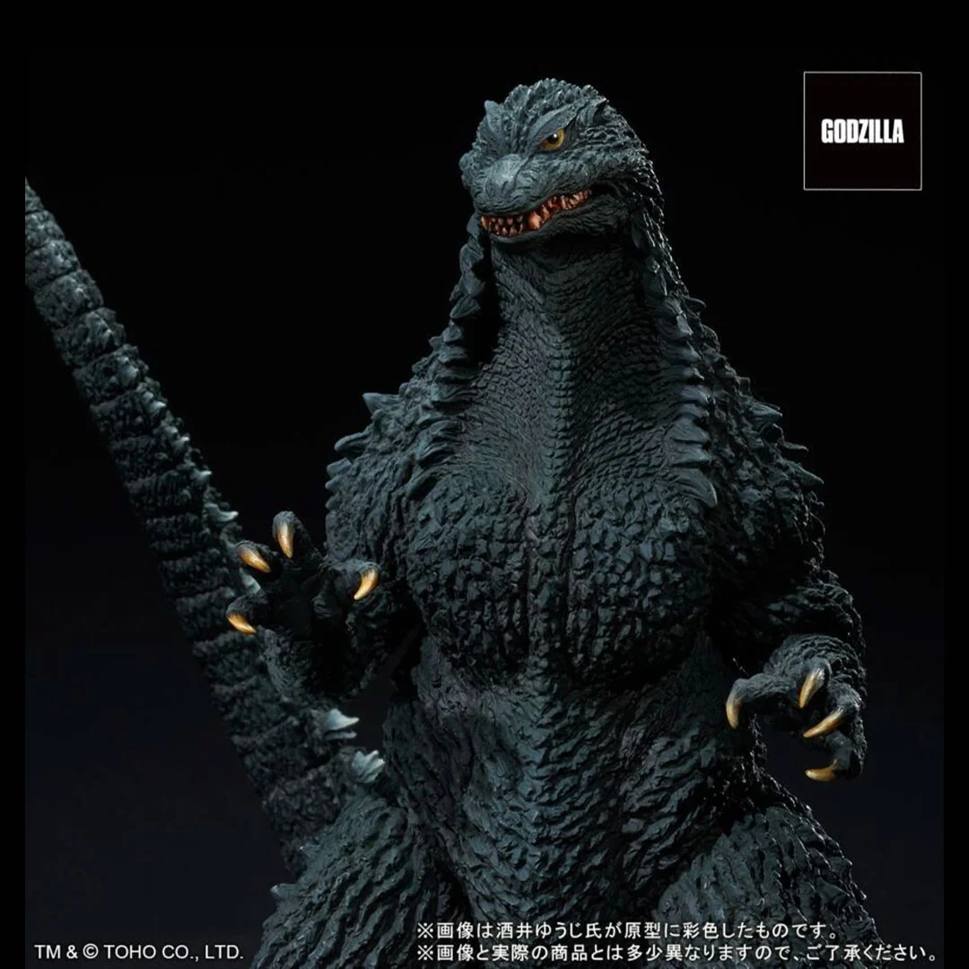 Toho 30cm Series Yuji Sakai Sculpt Collection Godzilla (2002) Sofubi Assembly Kit Godzilla Store āBattle in the Stormā - Image 7