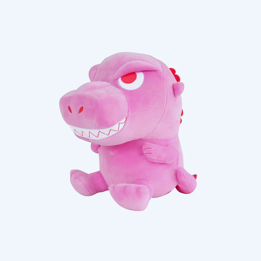 Super7 Super Duper Plush Wave 04 Godzilla '89 (Pink) - Image 2