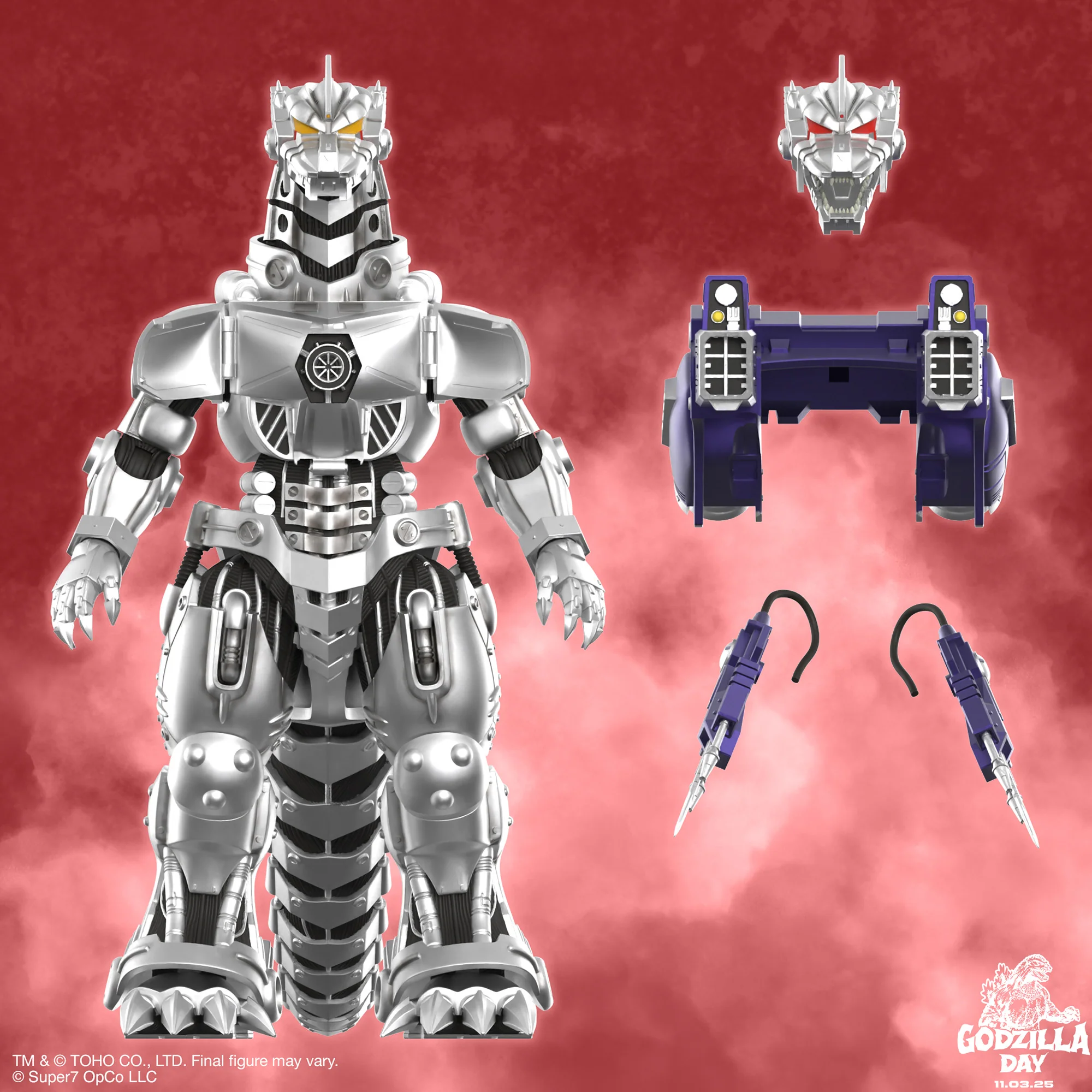 Super7 ULTIMATES! Wave 06 - Kiryu MechaGodzilla - Image 7