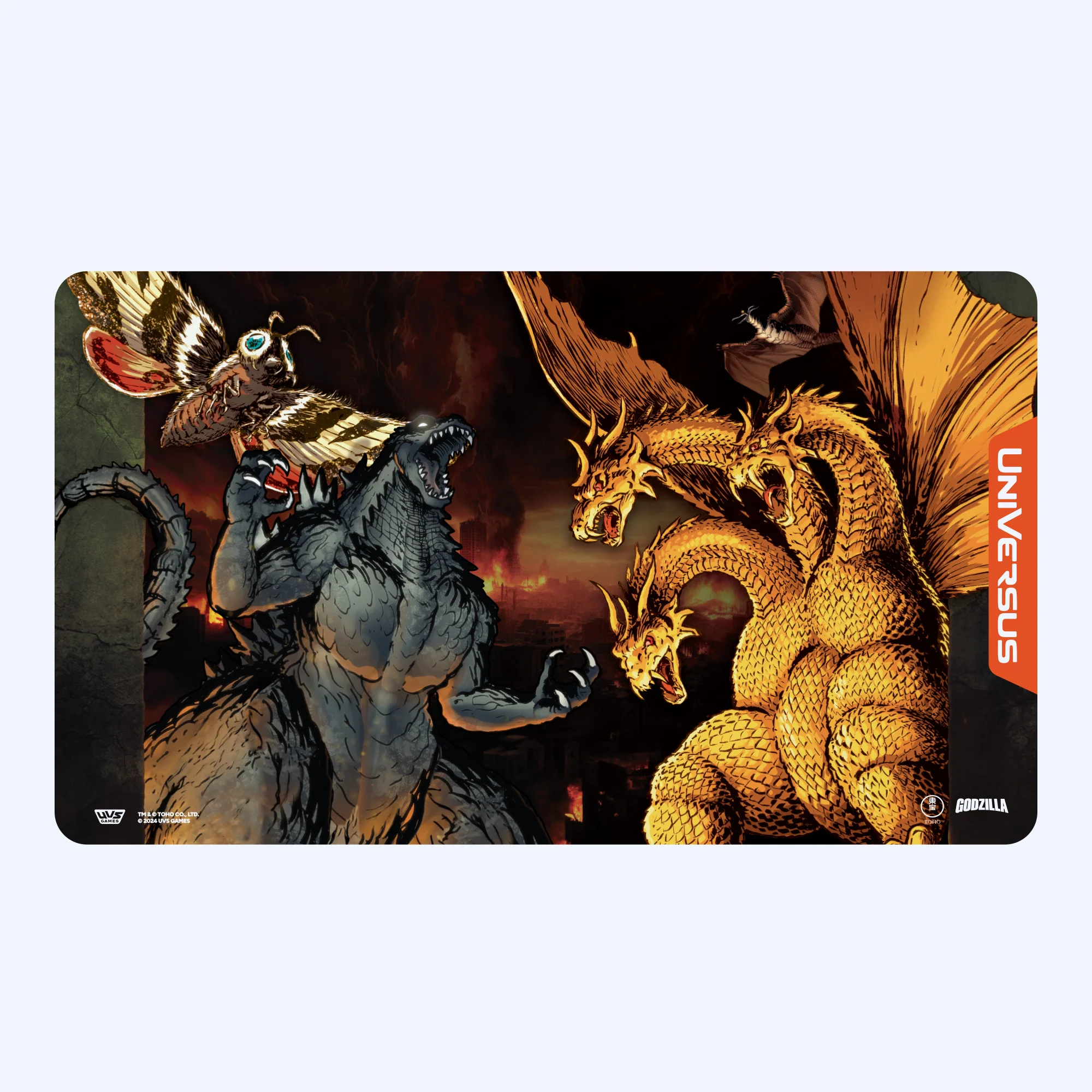 Four Kaiju Exclusive Challenger Series Playmat